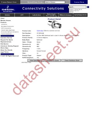 CPAD556M datasheet  